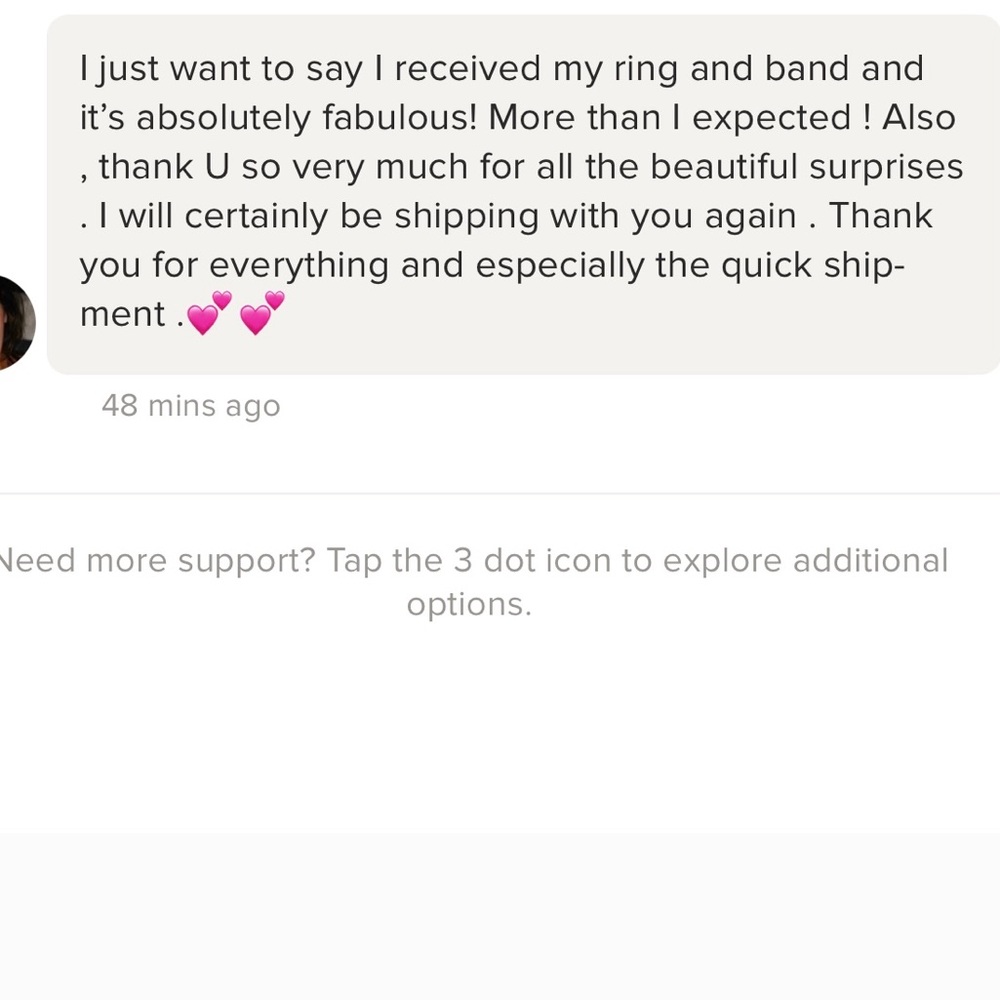 18k Evil Eye Ring - Picture 16 of 16